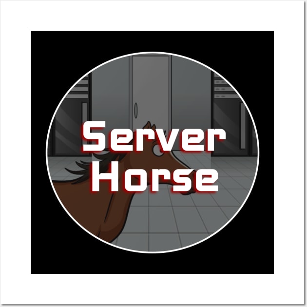 serverhorseicon2 Wall Art by Lights Designs